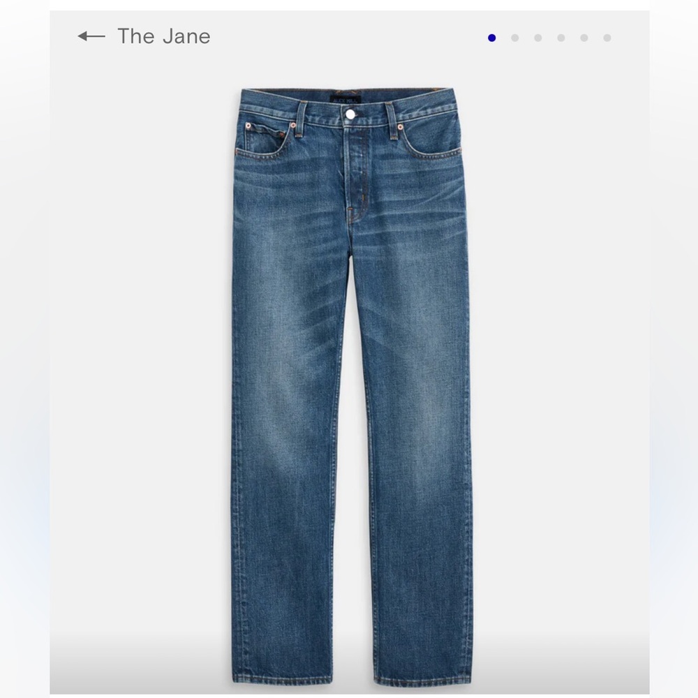 Alex Mill The Jane Straight Leg Jean